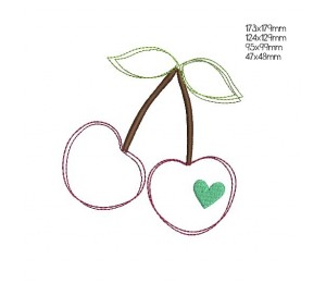 Stickdatei - Katze Silhouette Herz